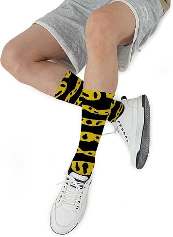Funny Novelty Five Toe Socks للرجال والنساء - جوارب طاقم طباعة الدولار للهدايا ، والأعياد والأناقة الفريدة ، وحجم M/L in Kuwait