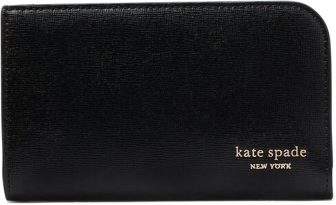 kate spade new york Devin Saffiano Leather Medium Bifold Wallet, Pistachio Ice in Saudi Arabia