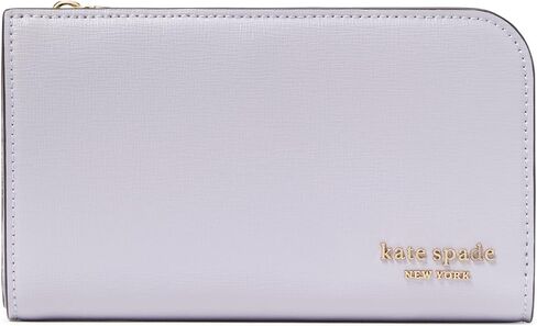 kate spade new york Devin Saffiano Leather Medium Bifold Wallet, Pistachio Ice in Saudi Arabia
