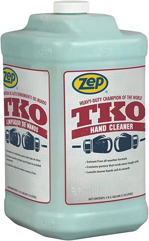 Zep TKO Heavy -Duty Industrial Hand Cleaner - 1 جالون (حالة من 2) - ECR548242 - القوة الصناعية ، مثالية لمعالجة أصعب الأوساخ والشحوم in Kuwait