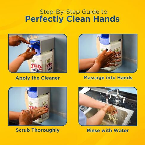 Zep TKO Heavy -Duty Industrial Hand Cleaner - 1 جالون (حالة من 2) - ECR548242 - القوة الصناعية ، مثالية لمعالجة أصعب الأوساخ والشحوم in Kuwait