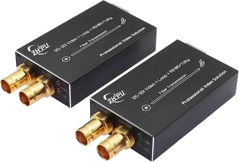 HD-SDI على محول الألياف 1080P و 30 هرتز ، Mini SDI Fiber Extender أحادي الوضع 20 كم ، مستقبلي بصري HD HD in Kuwait