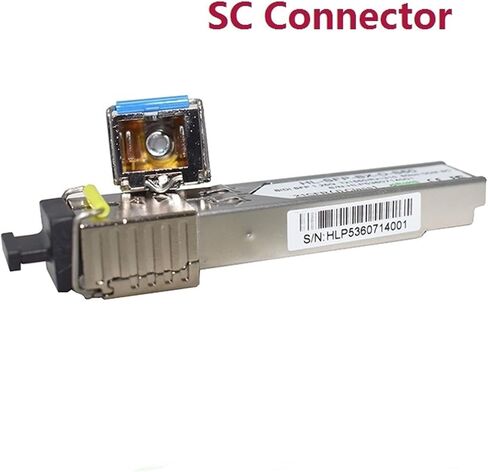 2.5G Optical BIDI 20KM TX1310RX1550 Pluggable LC DOM (Color : 1 Pair) in Kuwait
