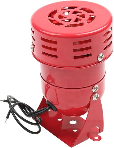 12V DC 24V DC 220V AC 110V AC RED MINI MINE SERER Seren Industrial Sound Sound Guard ضد السرقة MS-190 (AC 110V) in Saudi Arabia