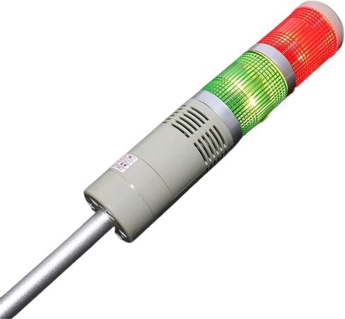 LGP-205 2 طبقات برج تحذير الإشارة الصناعية الإشارة المصباح ضوء الأخضر المصباح IP30 للماكينة (فلاش وصوت 110 فولت) in Kuwait