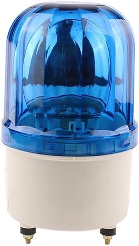 LTE-1101 LTE-1101J AC110V 220V Red Yellow Green Blue Rotating Warning Light Lamp Warning Light for Industrial(Blue,AC 110V) in Saudi Arabia