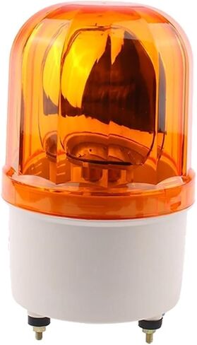 LTE-1101 LTE-1101J AC110V 220V Red Yellow Green Blue Rotating Warning Light Lamp Warning Light for Industrial(Blue,AC 110V) in Saudi Arabia