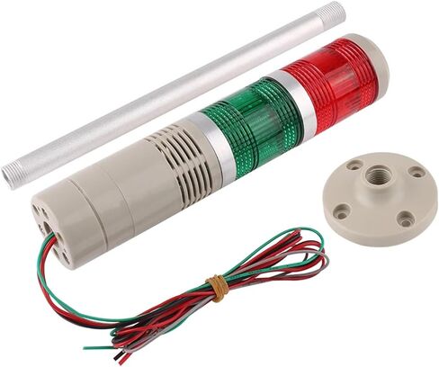 LGP-205 2 طبقات برج الصناعي إشارة تحذير الإشارة مكدس LGP-505 LED Red Green Iducator Lamp IP30 للآلة (ضوء ثابت 220 فولت) in Kuwait