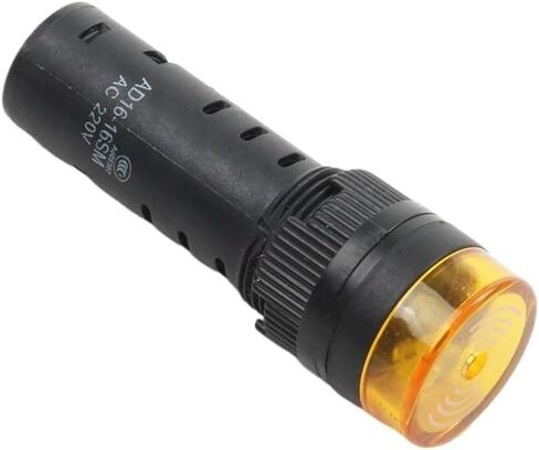 20PCS AD16-16SM 16MM 12V 24V 36V 220V إشارة الفلاش ضوء التحذير الأحمر تحذير الجرس المنبه مؤشر البلاستي in Kuwait