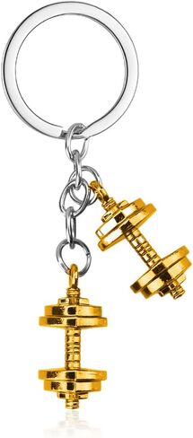 YALLNASL Dumbbell Charms for Handbags Backpack Gym Bag Accessories for Women Men Best Friend Powerlifting Gifts for Friends in Saudi Arabia