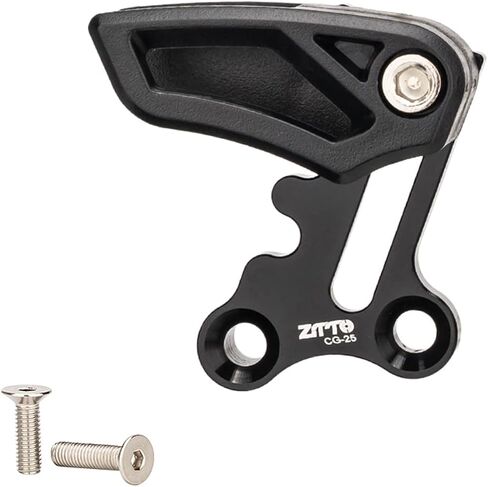 Huiop Mountain Bike Chain Guide Aluminium Sploy Direct Mount Mount e-type chain for 26t to 36t single 1x ، واقي سلسلة ألومنيوم ، أسود in Kuwait