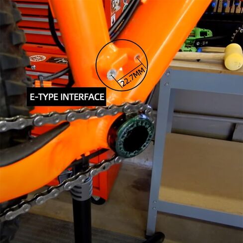 Huiop Mountain Bike Chain Guide Aluminium Sploy Direct Mount Mount e-type chain for 26t to 36t single 1x ، واقي سلسلة ألومنيوم ، أسود in Kuwait