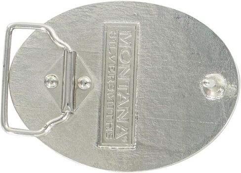 Montana Silversmiths Men's End Of The Trail Belt Buckle Silver One Size in Saudi Arabia