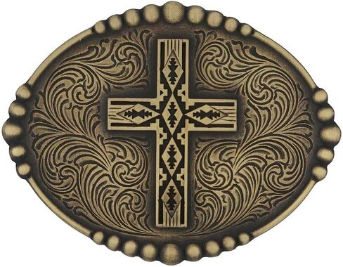 Montana Silversmiths Men's End Of The Trail Belt Buckle Silver One Size in Saudi Arabia