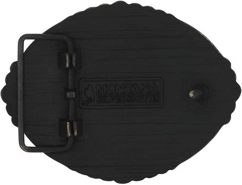 Montana Silversmiths Men's End Of The Trail Belt Buckle Silver One Size in Saudi Arabia