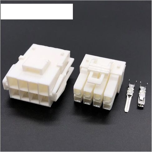 1 Set 2 3 4 6 8 12 15 Pin YL Wire-to-Wire Electrical Car Connector AMP JST Male Female Auto Cable HX45005 Plug with Terminals Pin(Dark Grey,1 Set of 3P) in Saudi Arabia