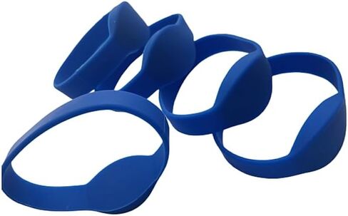 5PCS NTAG215 Waterproof tag Wristbands, NFC tag Wristbands, ntag215 Business Key Wristbands, 13.56mhz, Compatible with TagMo and NFC Enabled Devices (Blue) in Kuwait