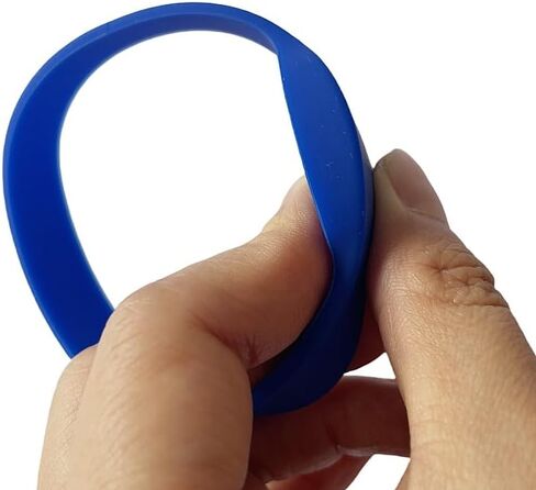 5PCS NTAG215 Waterproof tag Wristbands, NFC tag Wristbands, ntag215 Business Key Wristbands, 13.56mhz, Compatible with TagMo and NFC Enabled Devices (Blue) in Kuwait