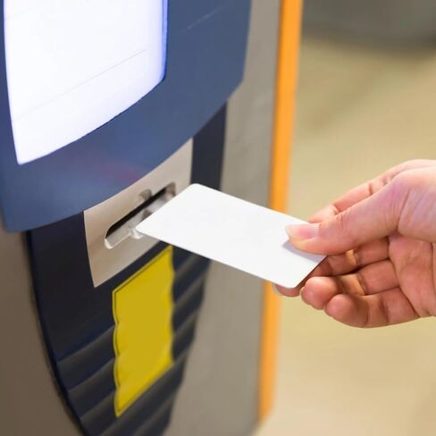 100 Pieces of 13.56Mhz Uid Cards, Rewritable PVC, Compatible with Any Access Control System in Kuwait