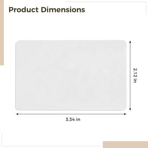 100 Pieces of 13.56Mhz Uid Cards, Rewritable PVC, Compatible with Any Access Control System in Kuwait