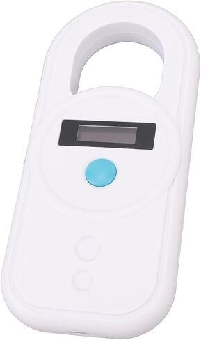 Pet Microchip Reader USB واجهة USB عالية الحساسية المحمولة 128 معلومات ماسحة بطاقة معرف تخزين PET (أسود) in Saudi Arabia