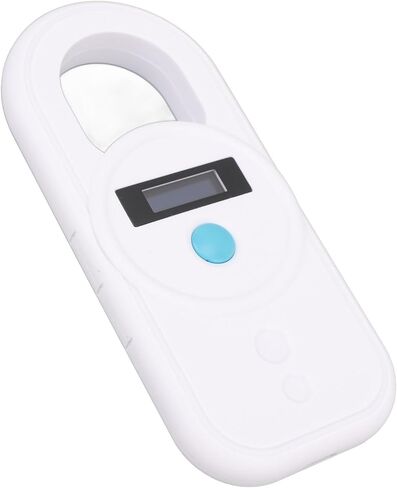 Pet Microchip Reader USB واجهة USB عالية الحساسية المحمولة 128 معلومات ماسحة بطاقة معرف تخزين PET (أسود) in Saudi Arabia