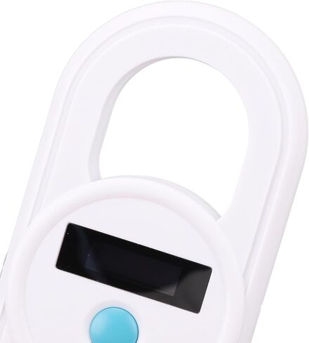 Pet Microchip Reader USB واجهة USB عالية الحساسية المحمولة 128 معلومات ماسحة بطاقة معرف تخزين PET (أسود) in Saudi Arabia