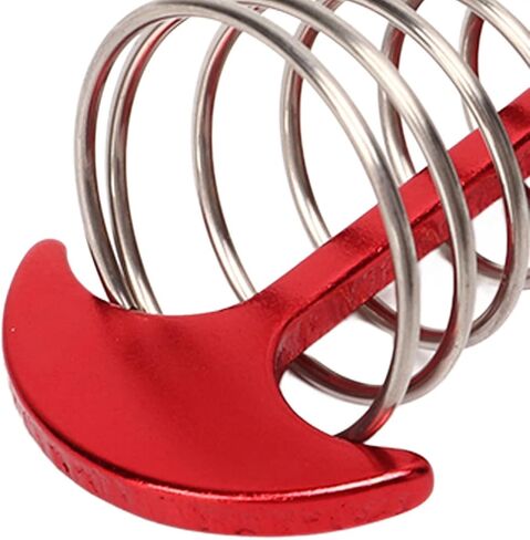 5 PCS Fishbone Deck Anchor Pegs, Tent Awning Spring Hook Adjustable Wind Rope Fixing Buckle Deck Hook in Saudi Arabia
