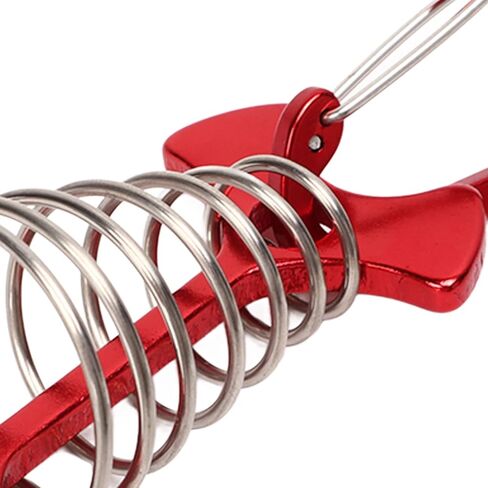 5 PCS Fishbone Deck Anchor Pegs, Tent Awning Spring Hook Adjustable Wind Rope Fixing Buckle Deck Hook in Saudi Arabia