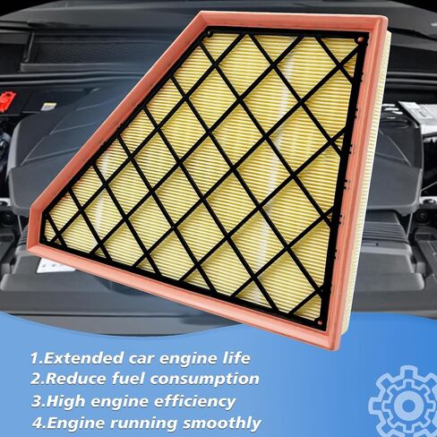 Cabin and Engine Air Filter Fits for 2024 Trax, 2021-2024 Trailblazer, 2020-2024 Encore GX, Fits CF11966, CA12814, 42712666 in Saudi Arabia
