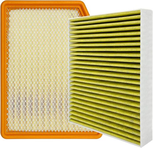 Cabin and Engine Air Filter Fits for 2024 Trax, 2021-2024 Trailblazer, 2020-2024 Encore GX, Fits CF11966, CA12814, 42712666 in Saudi Arabia