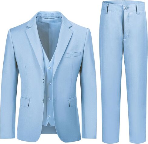 الأولاد الدعوى الرسمية مجموعة الأطفال 3 قطعة سترة سترة سروال سراويل ليد ليدلر رنين الزي الزفاف حفل زفاف البروتين in Kuwait