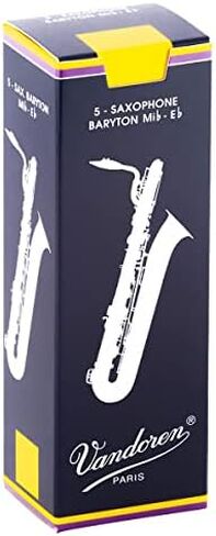 Vandoren Baritone Saxophone Reeds Strength 2 Box of 5 in Saudi Arabia