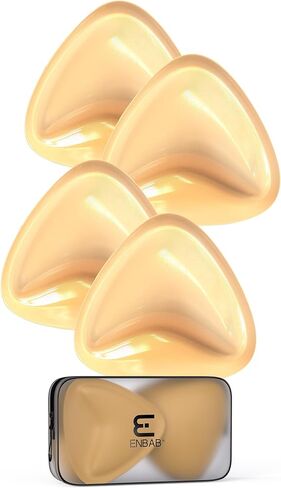 Sticky Push Up Bra Inserts 2 Pairs-Double Sided Sticky Waterproof Bra Pads for Volume in Kuwait