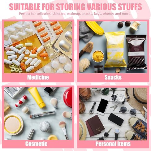 Chenille Letter Clear Medicine Bags, Makeup Bag for Travel, Preppy Patch Nylon Cosmetic Meds Pouch with Handles and Zipper, Waterproof Large Clear Travel Toiletry Purse Storage for Women Green in Kuwait