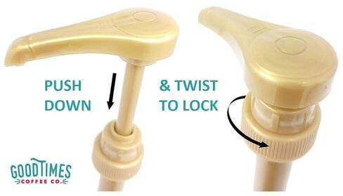 مضخة شراب القهوة الذهبية لزجاجات Starbucks 1 لتر (33.8 أوقية) (حزمة 6) in Kuwait