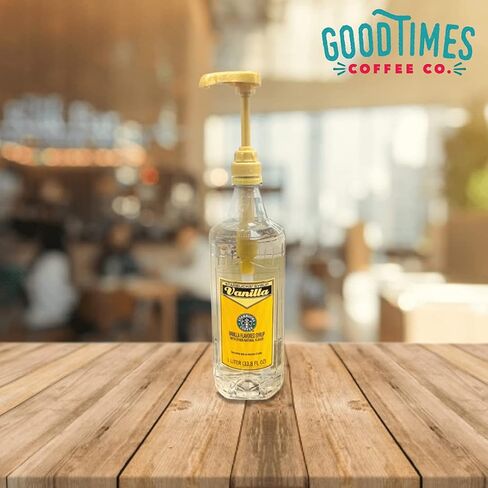 مضخة شراب القهوة الذهبية لزجاجات Starbucks 1 لتر (33.8 أوقية) (حزمة 6) in Kuwait