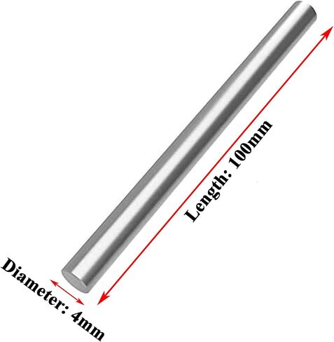 Diameter 3mm, Pure Nickel Bar 99.9% Nickel Rods Length 100Mm Diameter 2-5Mm Suitable for Scientific Experiment in Kuwait