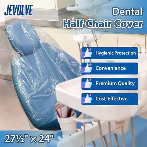 125 PCs Full Chair Covers 29" x 80" by JEVOLVE – Stretchable, Reusable SliPCovers for Dining Room, Events, Office, Crafting, Painting, and Everyday Furniture Protection – Stylish & Durable Fit in Kuwait