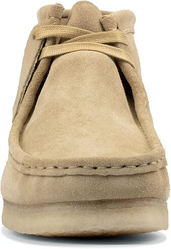 Clarks Mens Wallabee Boot Blue Suede | 26181134 in Kuwait
