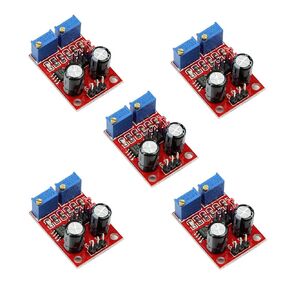 5pcs NE555 وحدة مولد الإشارة 5V-15V قابلة للتعديل قابلة للتعديل ناتج موجة مربعة لبرنامج تشغيل محرك السهول ، 4.2-11.4 فولت مولد موجة مستطيلة مستطيلة in Saudi Arabia