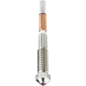 فوهة Ruby Bimetal 0.4 مم لـ QIDI Plus 4 3D الطابعة ، ومقاومة صلابة ومقاومة للتآكل للتصنيع الإضافي الدقيق in Kuwait