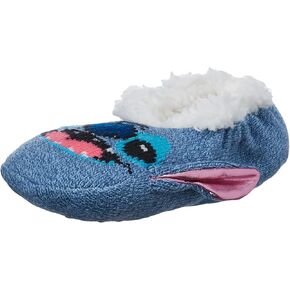 Disney Women's Lilo & Stitch Teddy Fur Slipper Socks in Kuwait