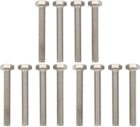 FLEXMAN 12Pcs Marine Hex Socket Screw, 50X5mm Stainless Steel High Hardness Pump Impeller Machine Screws Bolts Boat Repair Accessories in Saudi Arabia