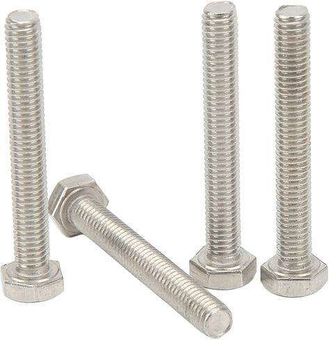 FLEXMAN 12Pcs Marine Hex Socket Screw, 50X5mm Stainless Steel High Hardness Pump Impeller Machine Screws Bolts Boat Repair Accessories in Saudi Arabia