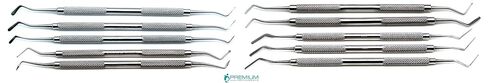 10 Pcs Dental Restorative Composite & Plastic Filling Root Canal Plugger Instruments in Kuwait