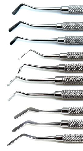 10 Pcs Dental Restorative Composite & Plastic Filling Root Canal Plugger Instruments in Kuwait