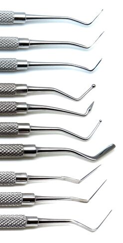 10 Pcs Dental Restorative Composite & Plastic Filling Root Canal Plugger Instruments in Kuwait