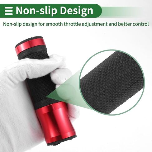 7/8" 22mm 15/16" 24mm Motorcycle Hand Grips Cover Kit Aluminum Alloy Rubber Handlebar Hand Grips Blue in Saudi Arabia
