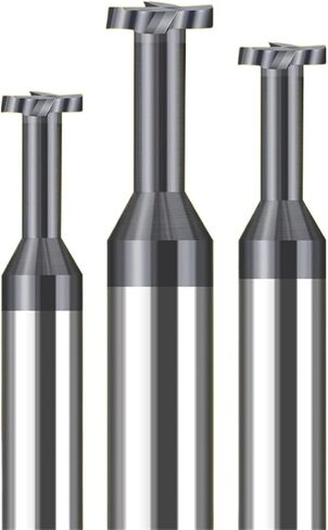 1pcs Carbide T Slot Milling Cutter Tungsten Metal Aluminum Steel Copper Machining 2 3 4 6mm 8mm 10mm 12mm T Type Cutter(for Steel,10X1) in Saudi Arabia